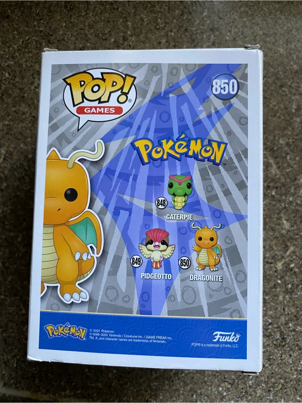 Funko Pop! Games Pokemon Dragonite Figure #850